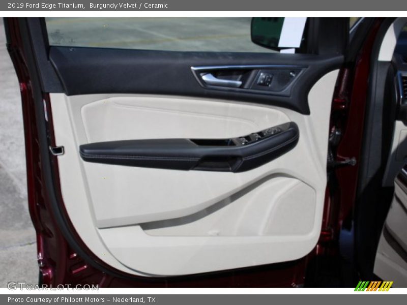 Door Panel of 2019 Edge Titanium