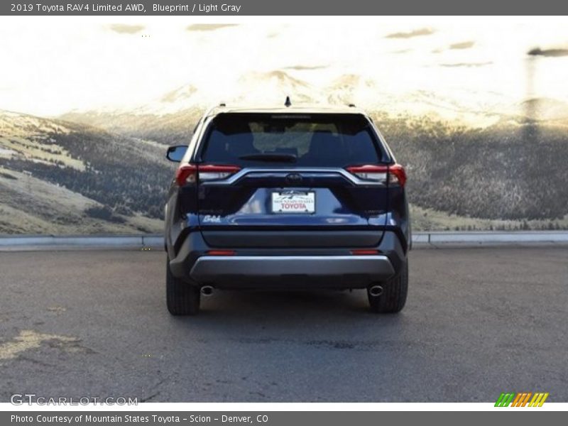 Blueprint / Light Gray 2019 Toyota RAV4 Limited AWD