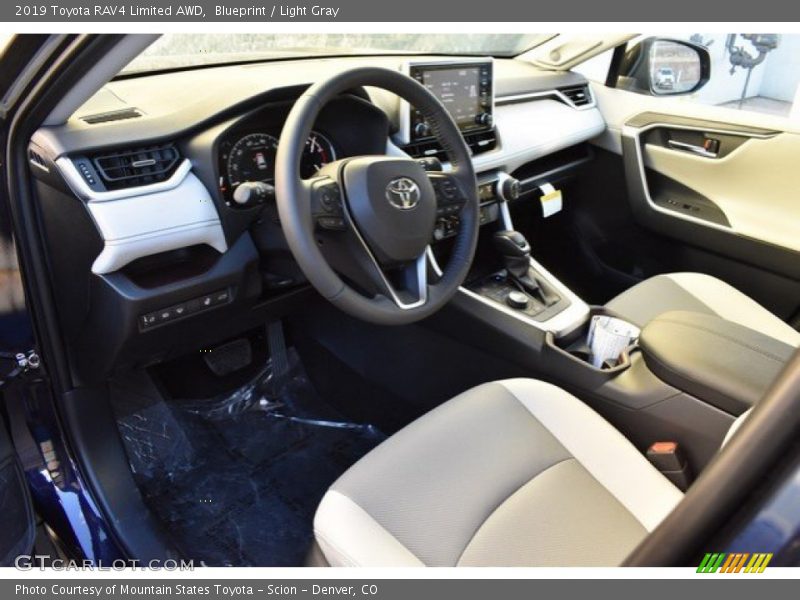 Blueprint / Light Gray 2019 Toyota RAV4 Limited AWD