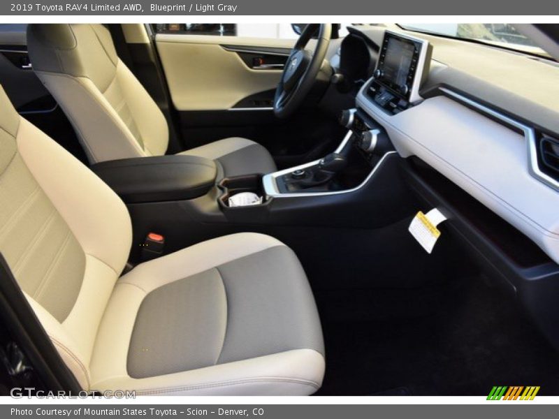 Blueprint / Light Gray 2019 Toyota RAV4 Limited AWD