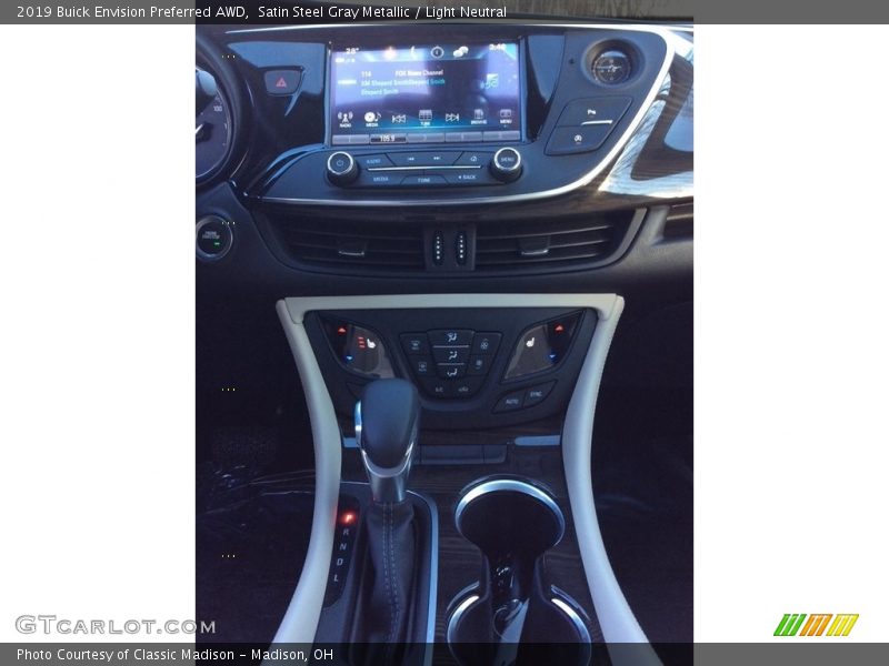 Satin Steel Gray Metallic / Light Neutral 2019 Buick Envision Preferred AWD
