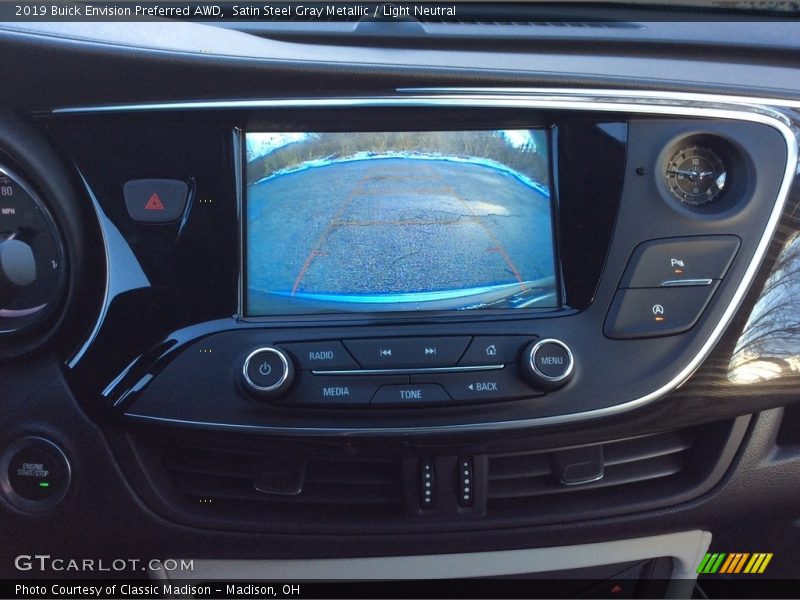 Satin Steel Gray Metallic / Light Neutral 2019 Buick Envision Preferred AWD