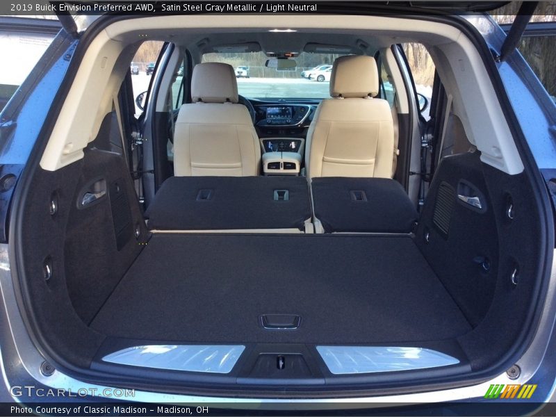 Satin Steel Gray Metallic / Light Neutral 2019 Buick Envision Preferred AWD