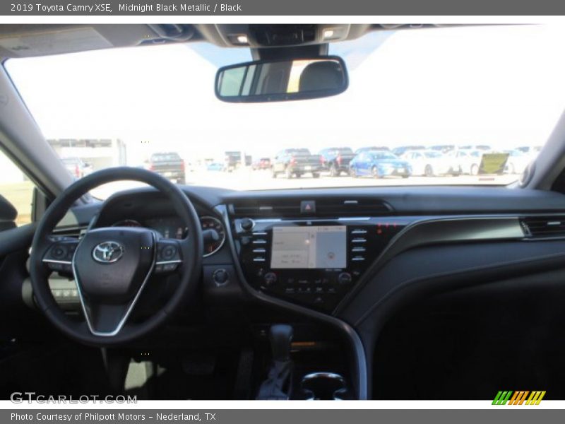 Midnight Black Metallic / Black 2019 Toyota Camry XSE