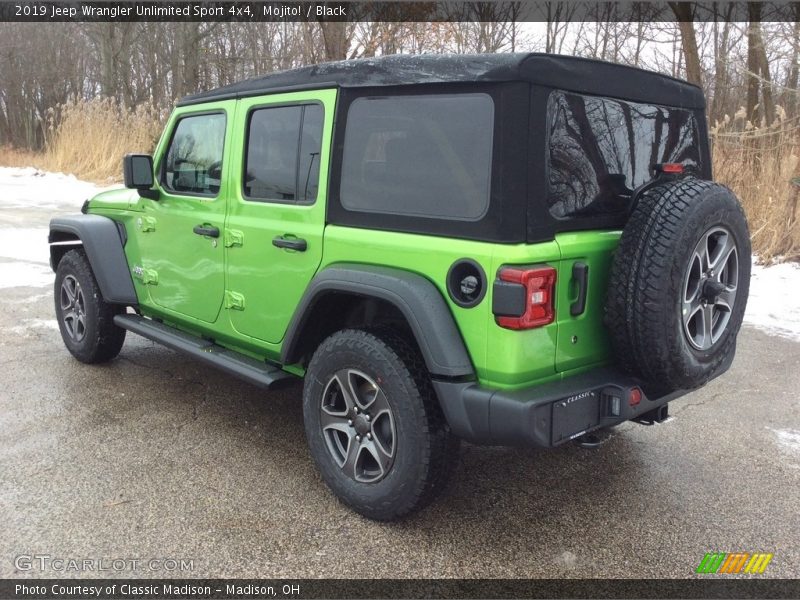 Mojito! / Black 2019 Jeep Wrangler Unlimited Sport 4x4