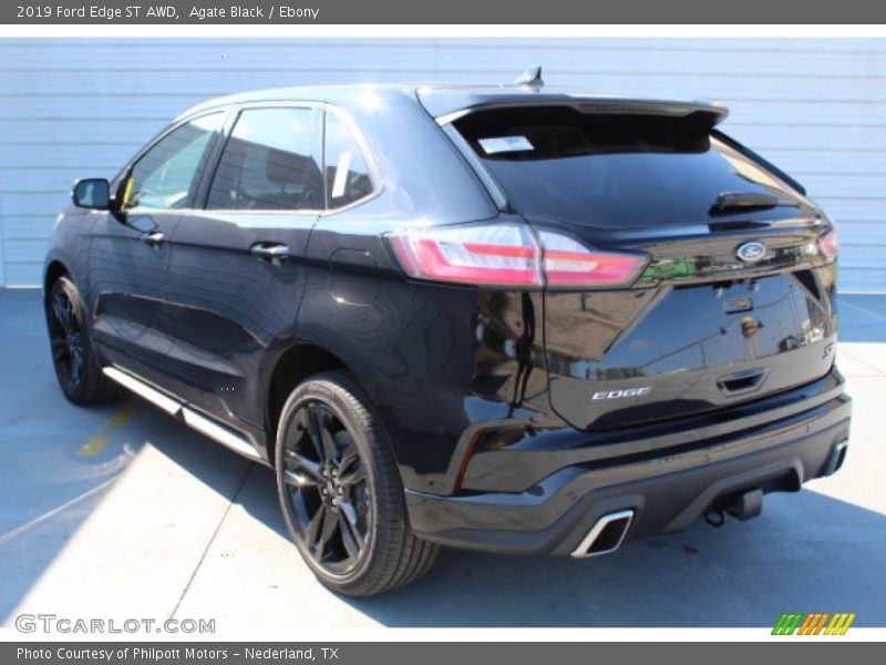 Agate Black / Ebony 2019 Ford Edge ST AWD