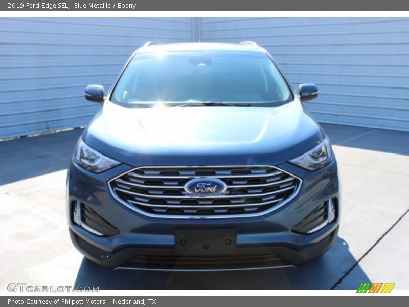 Blue Metallic / Ebony 2019 Ford Edge SEL