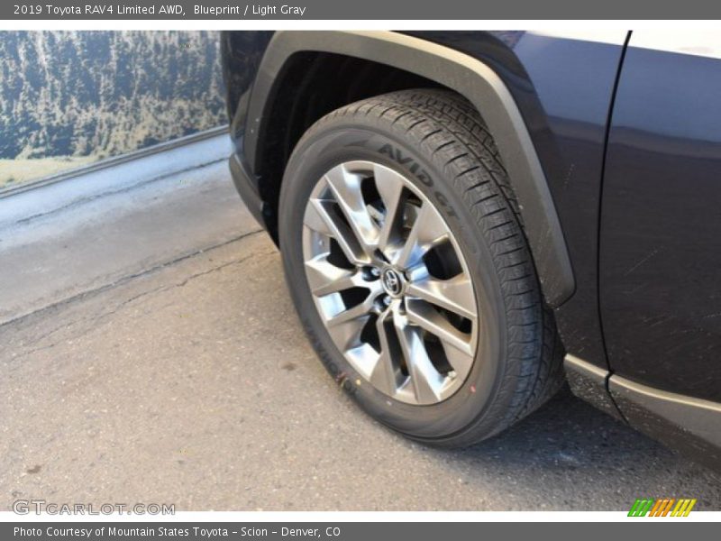 Blueprint / Light Gray 2019 Toyota RAV4 Limited AWD