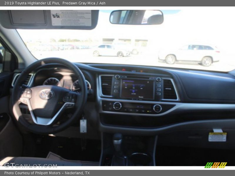 Predawn Gray Mica / Ash 2019 Toyota Highlander LE Plus
