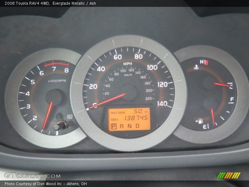 Everglade Metallic / Ash 2008 Toyota RAV4 4WD