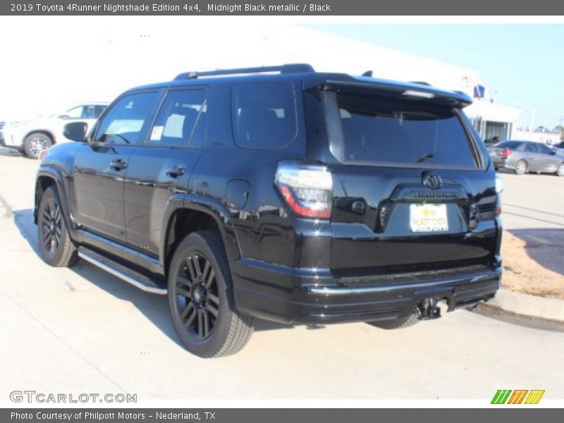 Midnight Black metallic / Black 2019 Toyota 4Runner Nightshade Edition 4x4