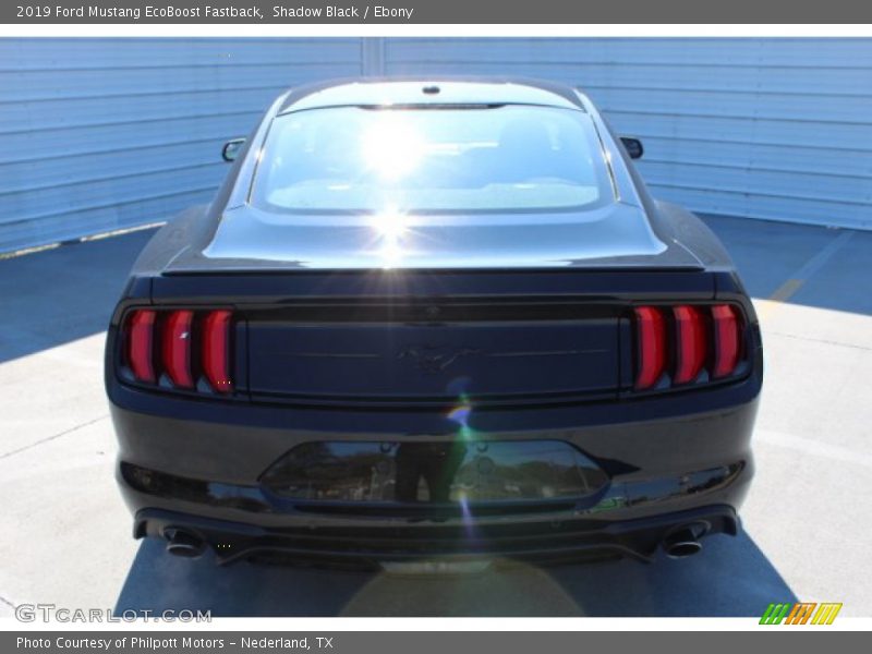 Shadow Black / Ebony 2019 Ford Mustang EcoBoost Fastback