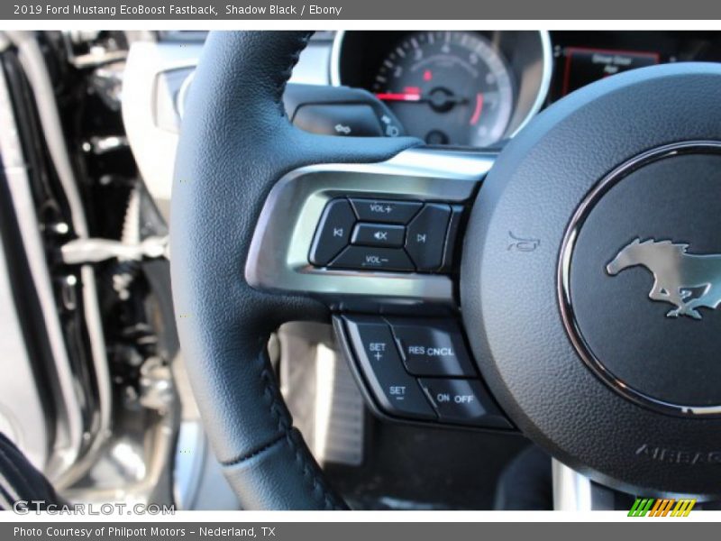 Shadow Black / Ebony 2019 Ford Mustang EcoBoost Fastback