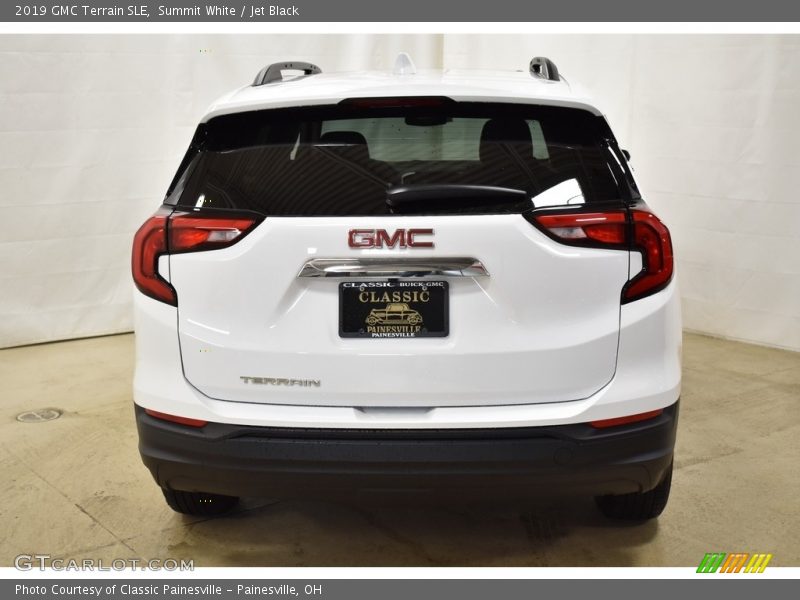 Summit White / Jet Black 2019 GMC Terrain SLE