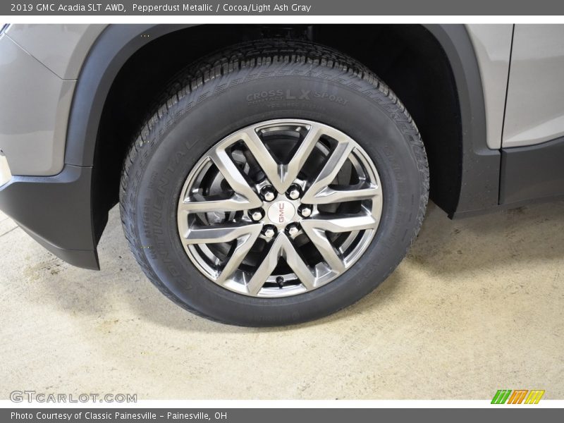 Pepperdust Metallic / Cocoa/Light Ash Gray 2019 GMC Acadia SLT AWD