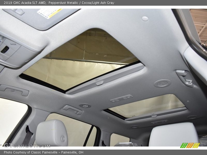 Pepperdust Metallic / Cocoa/Light Ash Gray 2019 GMC Acadia SLT AWD