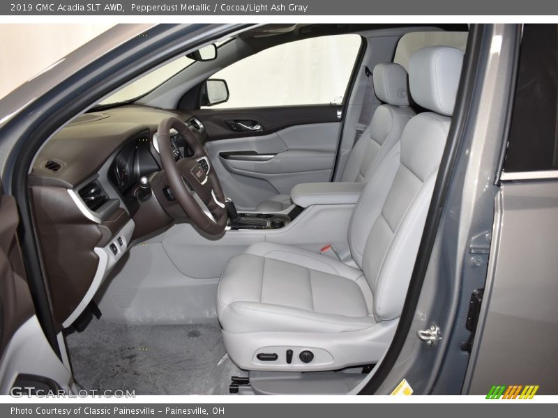 Pepperdust Metallic / Cocoa/Light Ash Gray 2019 GMC Acadia SLT AWD