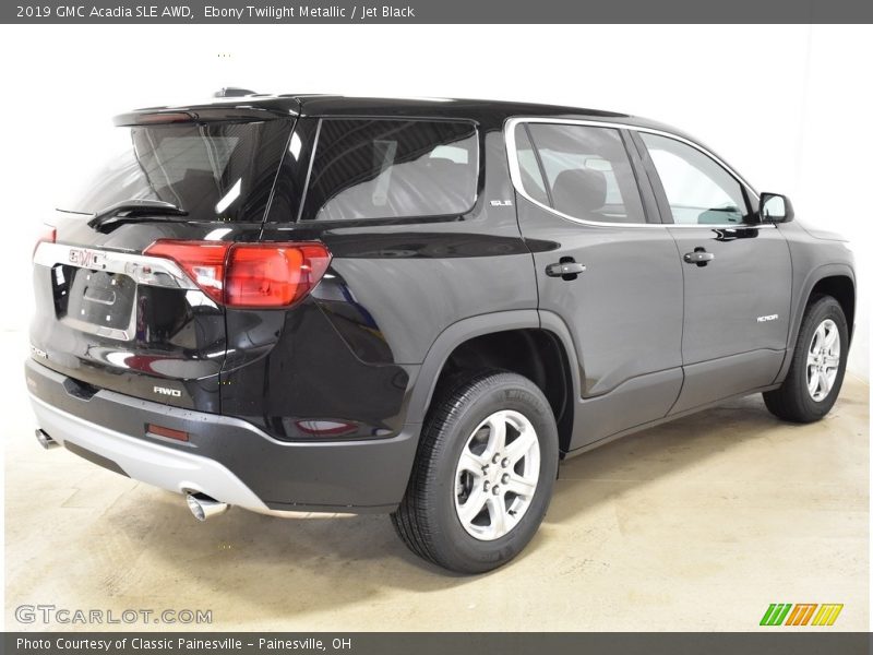 Ebony Twilight Metallic / Jet Black 2019 GMC Acadia SLE AWD