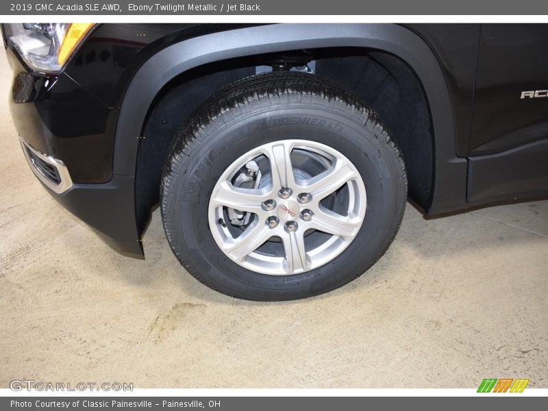 Ebony Twilight Metallic / Jet Black 2019 GMC Acadia SLE AWD