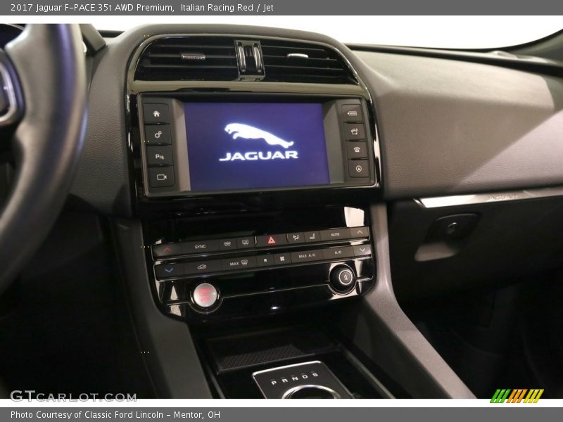 Italian Racing Red / Jet 2017 Jaguar F-PACE 35t AWD Premium