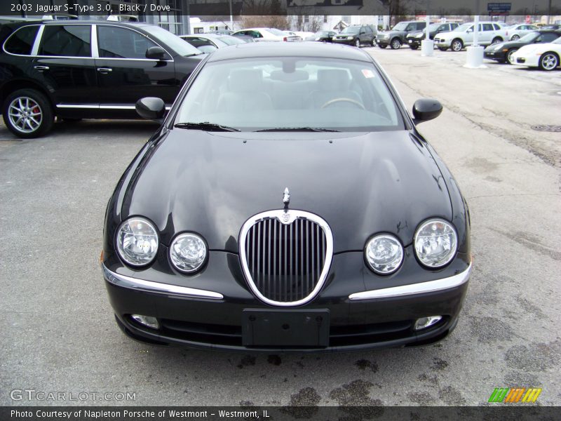 Black / Dove 2003 Jaguar S-Type 3.0