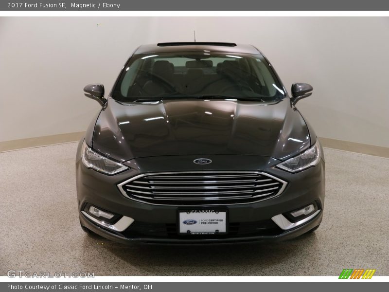 Magnetic / Ebony 2017 Ford Fusion SE