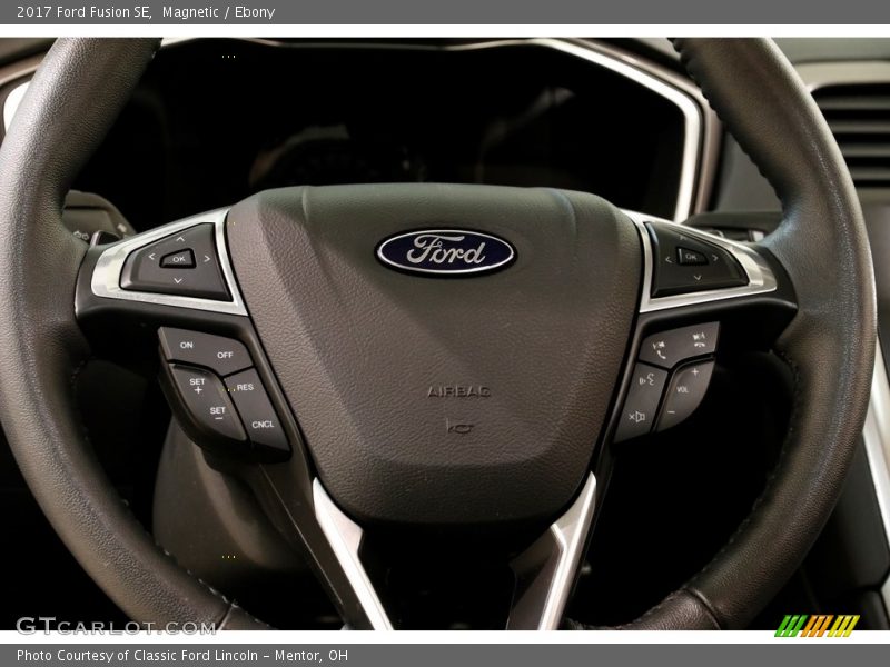 Magnetic / Ebony 2017 Ford Fusion SE