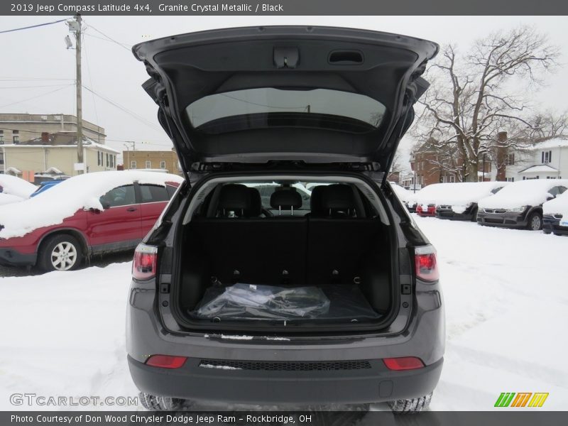 Granite Crystal Metallic / Black 2019 Jeep Compass Latitude 4x4