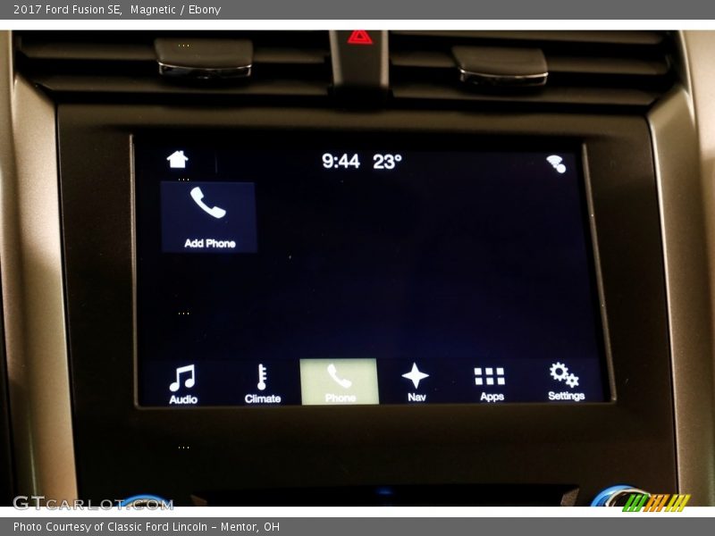 Magnetic / Ebony 2017 Ford Fusion SE