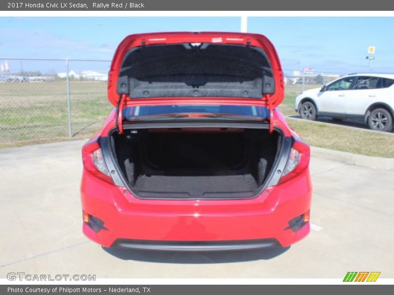 Rallye Red / Black 2017 Honda Civic LX Sedan