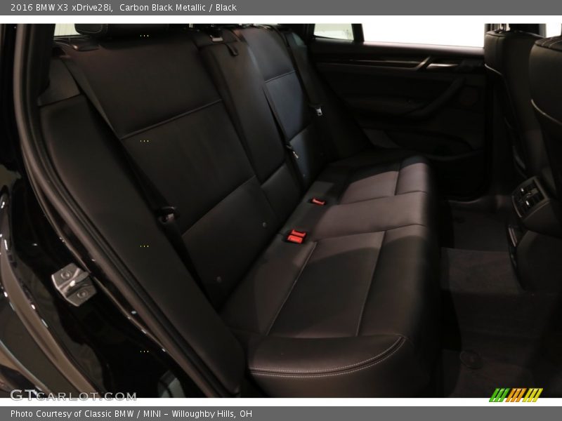 Carbon Black Metallic / Black 2016 BMW X3 xDrive28i