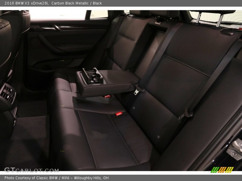 Carbon Black Metallic / Black 2016 BMW X3 xDrive28i