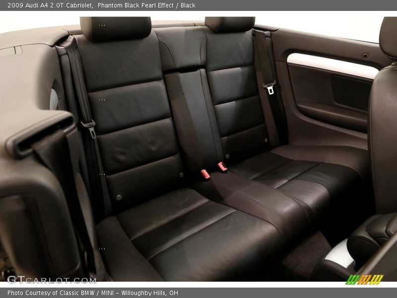 Phantom Black Pearl Effect / Black 2009 Audi A4 2.0T Cabriolet