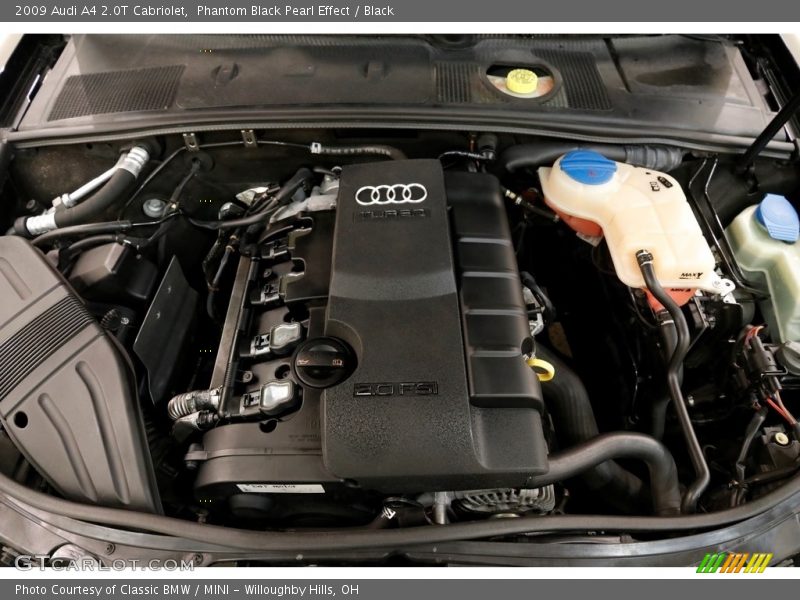 Phantom Black Pearl Effect / Black 2009 Audi A4 2.0T Cabriolet
