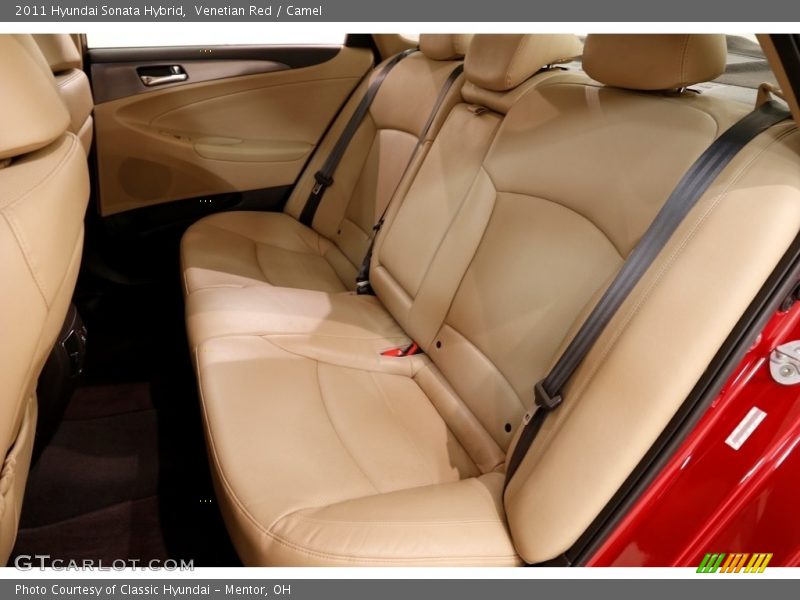 Venetian Red / Camel 2011 Hyundai Sonata Hybrid