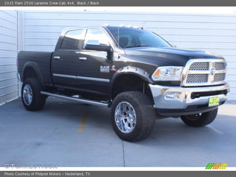 Black / Black 2015 Ram 2500 Laramie Crew Cab 4x4