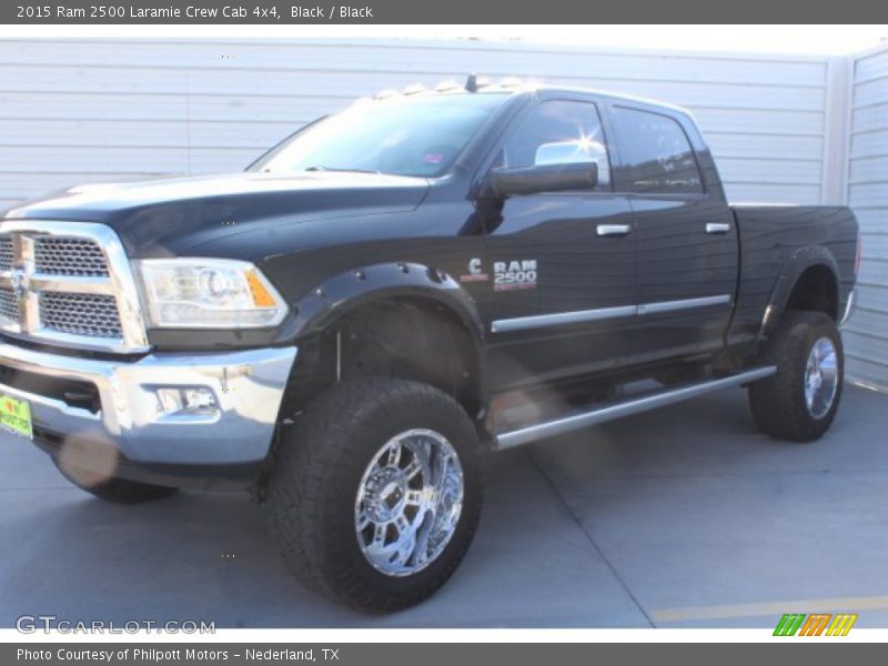 Black / Black 2015 Ram 2500 Laramie Crew Cab 4x4