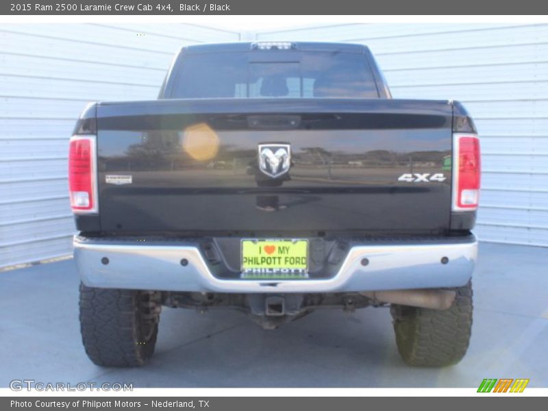 Black / Black 2015 Ram 2500 Laramie Crew Cab 4x4