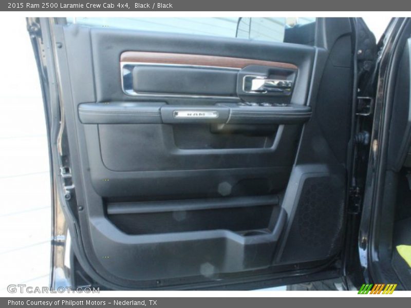 Black / Black 2015 Ram 2500 Laramie Crew Cab 4x4