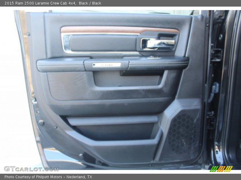 Black / Black 2015 Ram 2500 Laramie Crew Cab 4x4