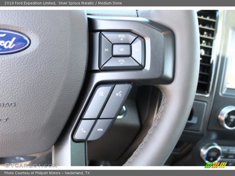Silver Spruce Metallic / Medium Stone 2019 Ford Expedition Limited