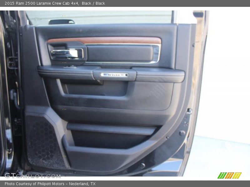 Black / Black 2015 Ram 2500 Laramie Crew Cab 4x4