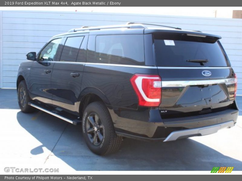 Agate Black Metallic / Ebony 2019 Ford Expedition XLT Max 4x4