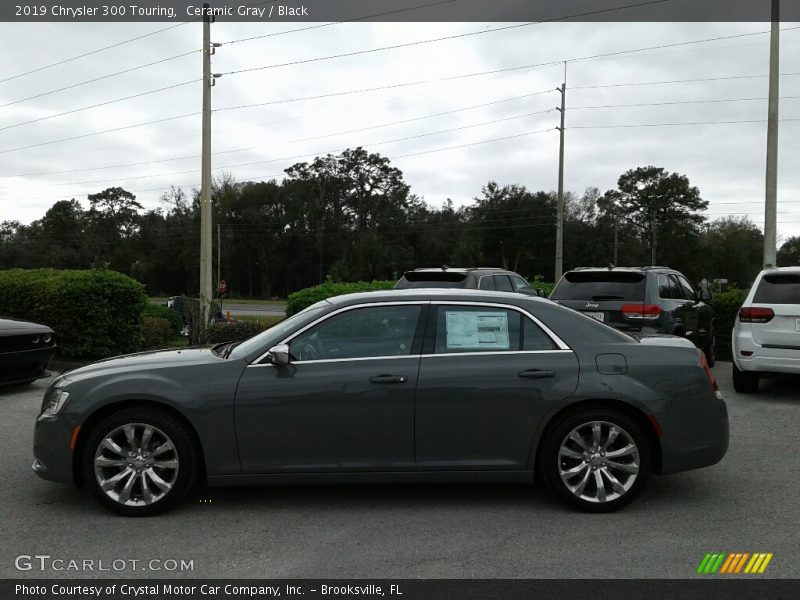 Ceramic Gray / Black 2019 Chrysler 300 Touring