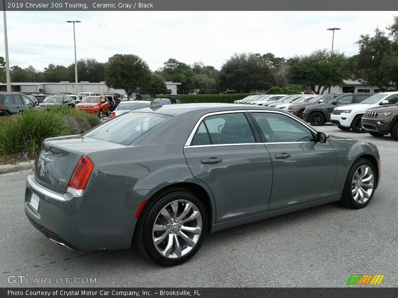 Ceramic Gray / Black 2019 Chrysler 300 Touring