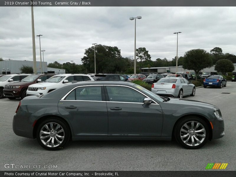 Ceramic Gray / Black 2019 Chrysler 300 Touring
