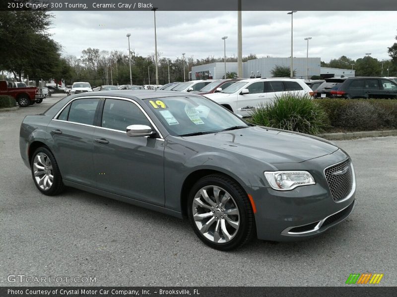 Ceramic Gray / Black 2019 Chrysler 300 Touring