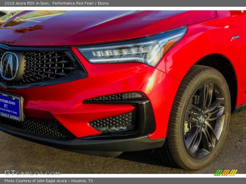 Performance Red Pearl / Ebony 2019 Acura RDX A-Spec