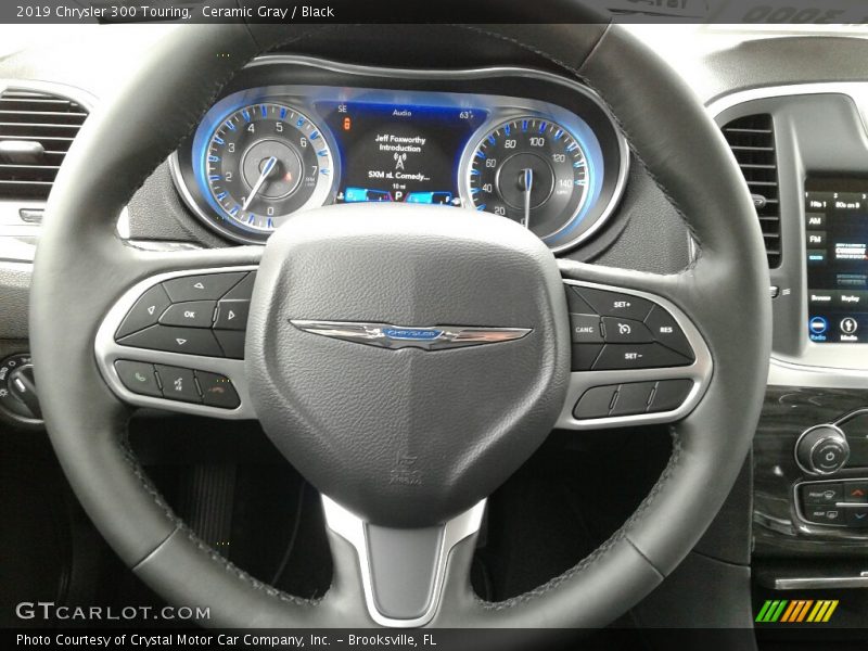 Ceramic Gray / Black 2019 Chrysler 300 Touring