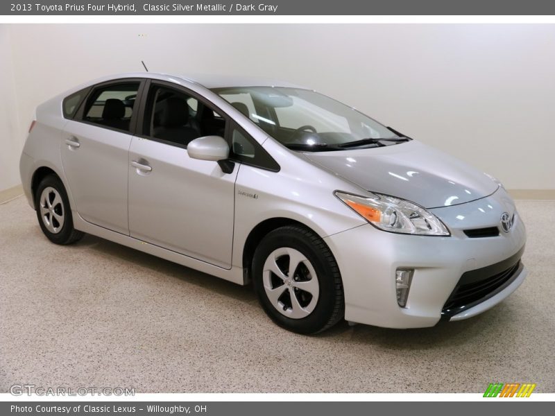 Classic Silver Metallic / Dark Gray 2013 Toyota Prius Four Hybrid